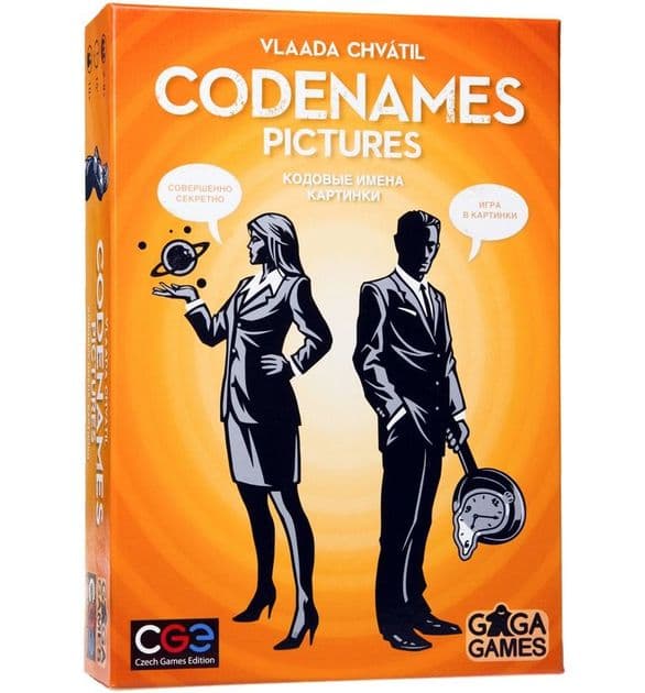 Настольная игра Кодовые имена: Картинки Codenames: Pictures изображение