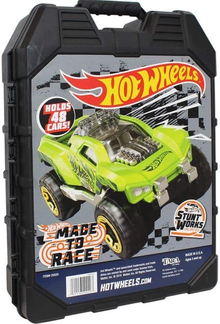 Кейс на 48 машинок Hot Wheels изображение 