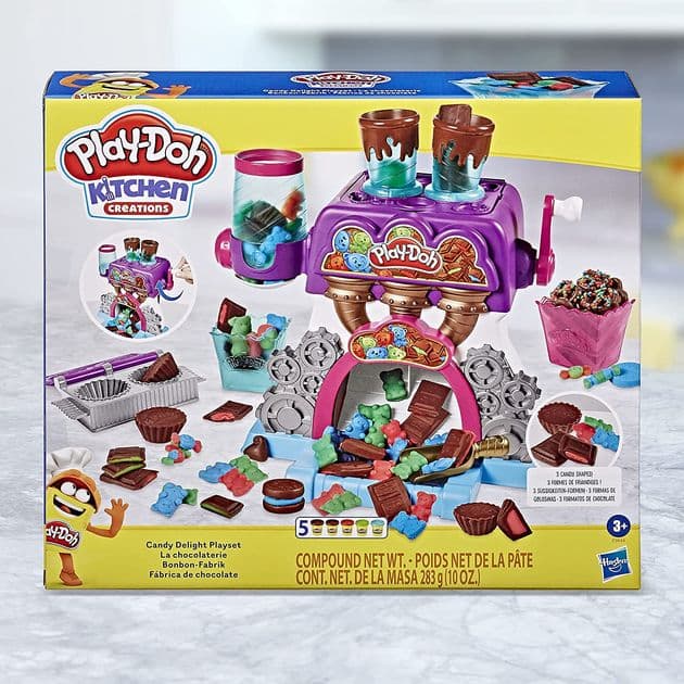 Игровой набор пластилина Кондитерская фабрика Play-Doh Kitchen Creations Candy Delight изображение 6