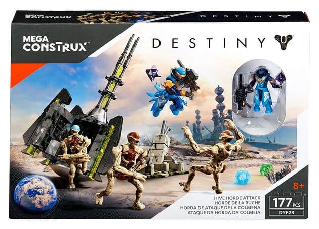 Конструктор Атака Орды Mega Construx Destiny Hive Horde Attack Building Set (177 дет)