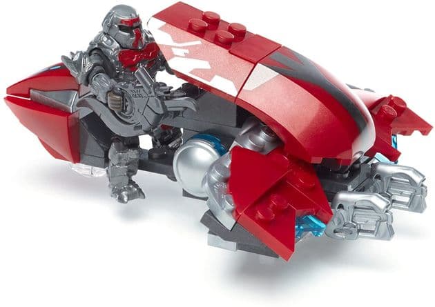 Конструктор Halo Летающий призрак Mega Construx Halo Banished Ghost Rush Building Set DXF01 изображение