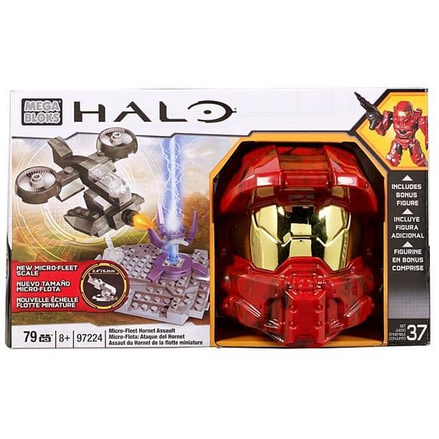 Конструктор Mega Bloks Halo микро-флот, нападение Шершня