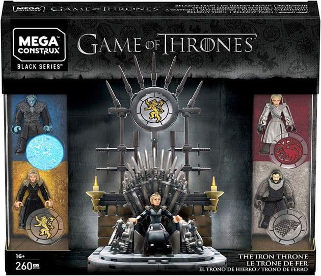 Конструктор Игра Престолов: набор Железный Трон Mega Construx Game of Thrones: The Iron Throne Building Set GKM68 изображение 6