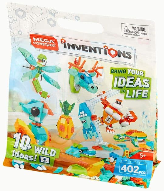 Игровой набор Конструктор Животные 402 дет Mega Construx Inventions Wild Pack FWP30 изображение 8