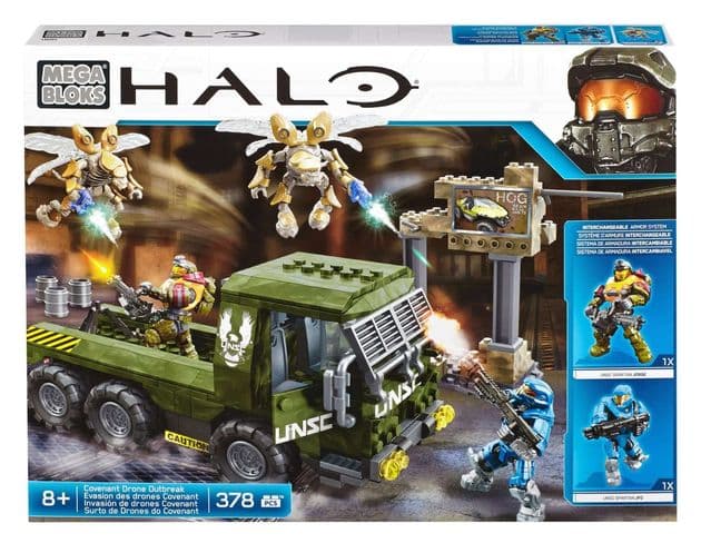 Конструктор "Вторжение дронов Ковенанта" Mega Bloks Halo