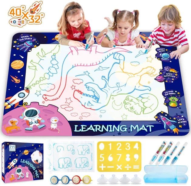 Набор для рисования космический коврик Aqua Magic Doodle Water Mat изображение 