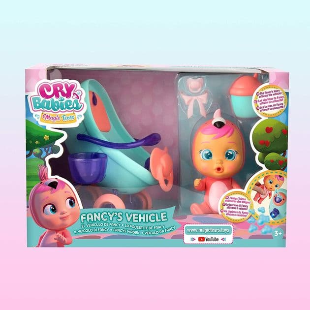 Игровой набор Край Беби Фламинго Cry Babies Magic Tears Fancy's Vehicle изображение 5