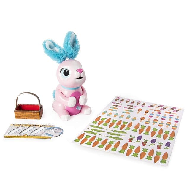 Интерактивный голодный кролик Хрумчик Zoomer Hungry Bunnies Shreddy 6045857 изображение 8