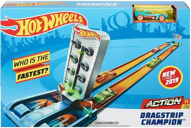 Трек Хот Вилс Кубок чемпиона Hot Wheels Dragstrip Champion изображение 5