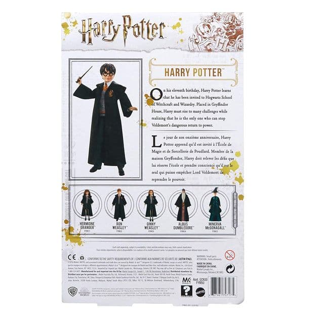 Кукла Гарри Поттер Harry Potter Doll FYM50 изображение 6