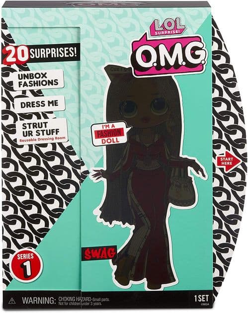 Кукла ЛОЛ Сюрприз Леди-DJ L.O.L. Surprise! O.M.G. Swag Fashion Doll 560548 изображение 5
