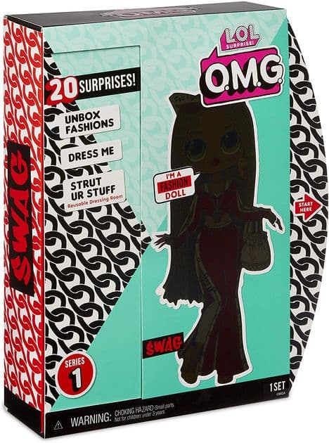 Кукла ЛОЛ Сюрприз Леди-DJ L.O.L. Surprise! O.M.G. Swag Fashion Doll 560548 изображение 6