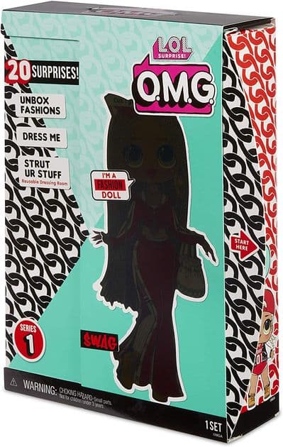 Кукла ЛОЛ Сюрприз Леди-DJ L.O.L. Surprise! O.M.G. Swag Fashion Doll 560548 изображение 9