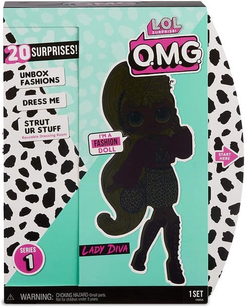 Кукла ЛОЛ Сюрприз Леди Дива L.O.L. Surprise! O.M.G. Lady Diva Fashion Doll 560562 изображение 10
