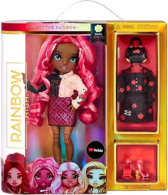 Кукла Рейнбоу Хай Дарья Розелин Rainbow High Series 3 Daria Roselyn изображение 