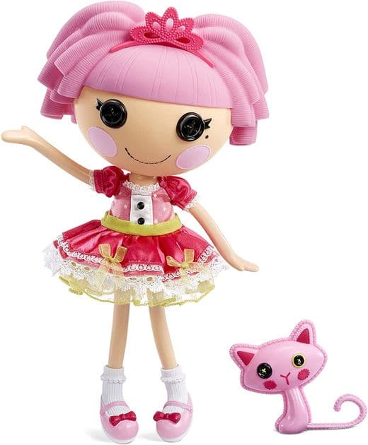 Кукла Лалалупси Джевел Спарклс с котом Lalaloopsy Doll Jewel Sparkles and Pet Persian Cat изображение 