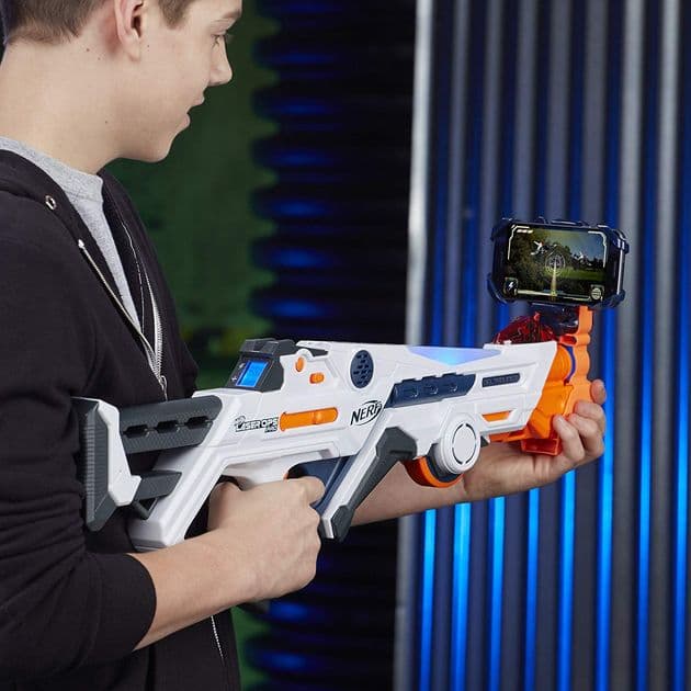 Лазерный бластер Нерф Опс Nerf Laser Ops Burst Fire Combat Blaster E2279 изображение 9