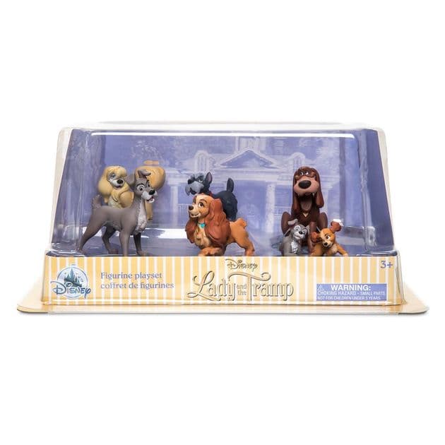 Игровой набор фигурок Леди и бродяга Disney Lady and the Tramp Figure Play Set изображение 2