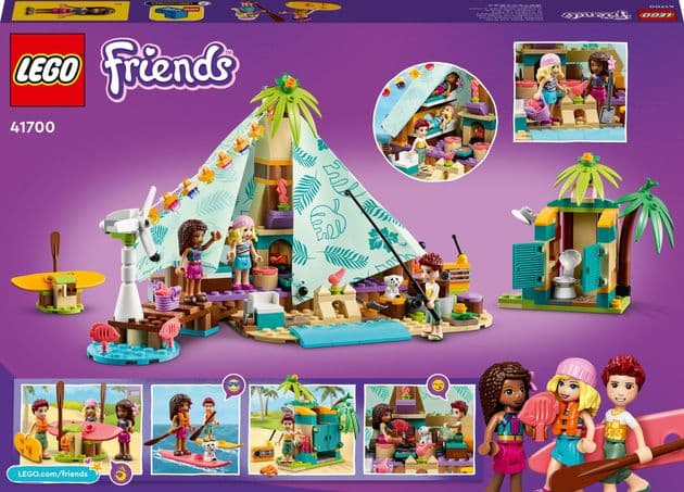 Конструктор Лего Кэмпинг на пляже Lego Friends (380 дет) изображение 2