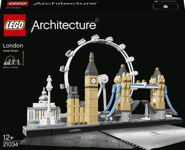 Конструктор Лего Лондон (468дет) Lego Architecture 21034 изображение 