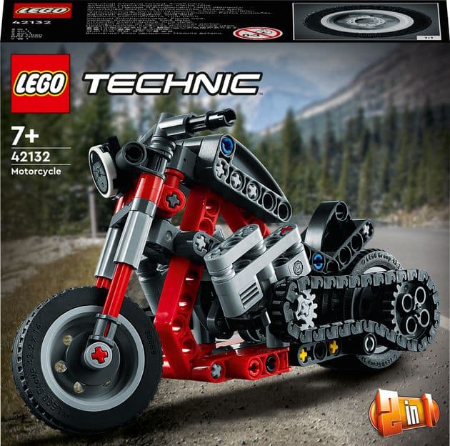 Конструктор Лего Мотоцикл Lego Technic (163 дет) изображение 