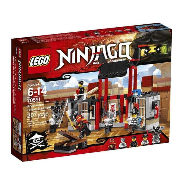 Фото0 Конструктор Лего Ниндзяго Побег из тюрьмы Криптариум 70591 Lego Lego