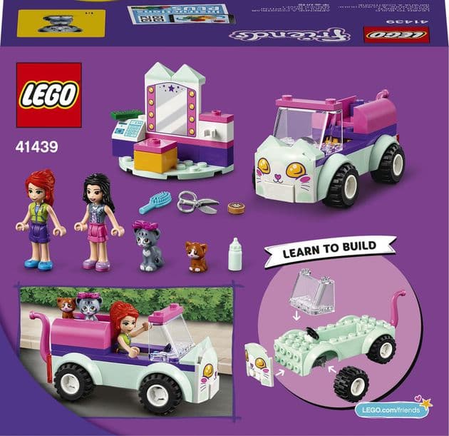 Конструктор Лего Передвижной груминг-салон для кошек (60 дет) Lego Friends изображение 4