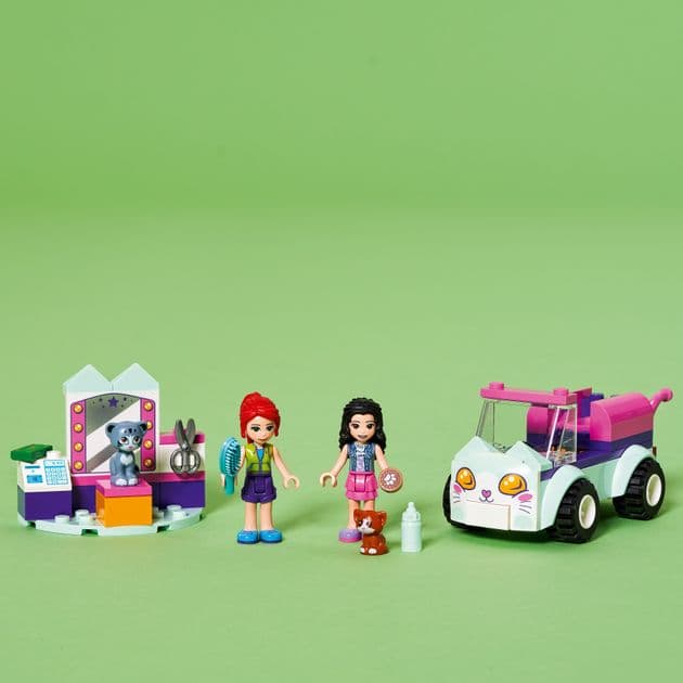 Конструктор Лего Передвижной груминг-салон для кошек (60 дет) Lego Friends изображение 5