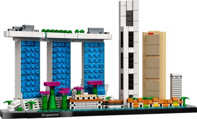 Конструктор Лего Сингапур Lego Architecture (827 дет) изображение 1