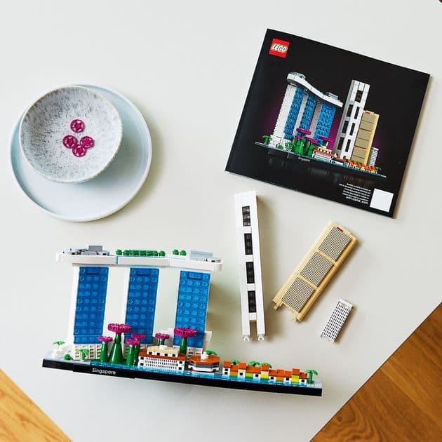 Конструктор Лего Сингапур Lego Architecture (827 дет) изображение 3