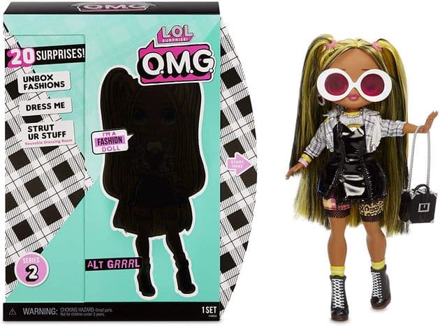 кукла ЛОЛ Сюрприз Альт Герл L.O.L. Surprise! O.M.G. Alt Grrrl Fashion 565123 изображение 3