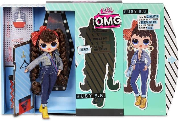 Кукла ЛОЛ Сюрприз Бизи Биби L.O.L. Surprise! O.M.G. Busy B.B. 565116 изображение 4