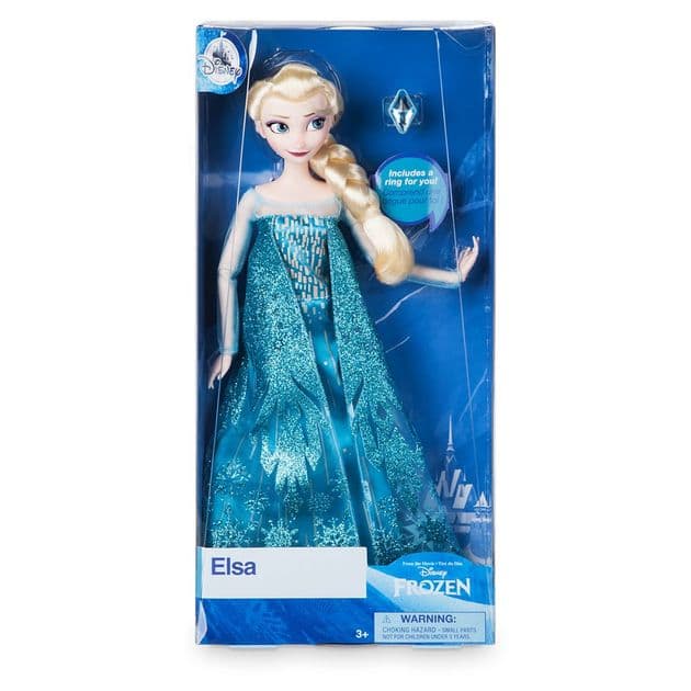 Кукла Эльза с кольцом - Холодное Сердце Disney Elsa Doll изображение 1