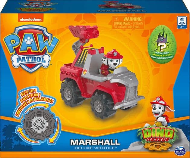 Игровой набор Щенячий Патруль Маршал с динозавром Paw Patrol изображение 1