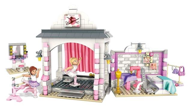 Конструктор Мега Блокс Балетный набор сольный концерт Изабель Mega Bloks American Girl Isabelle's Ballet изображение 6