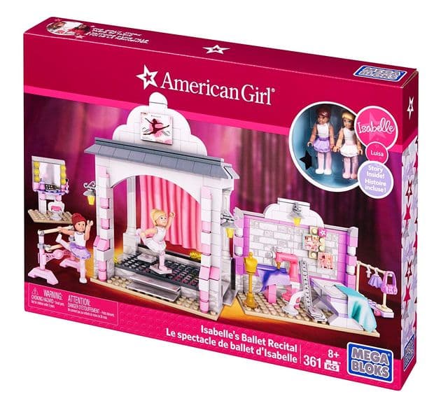 Конструктор Мега Блокс Балетный набор сольный концерт Изабель Mega Bloks American Girl Isabelle's Ballet изображение 8