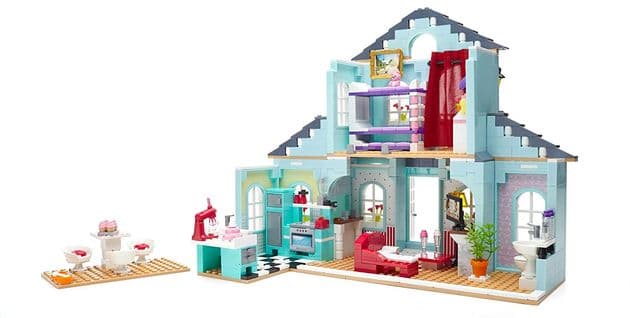 Конструктор Мега Блокс Дом Американской девушки Грейс Mega Bloks American Girl Grace's 2-in-1 Buildable Home DPK87 изображение 4