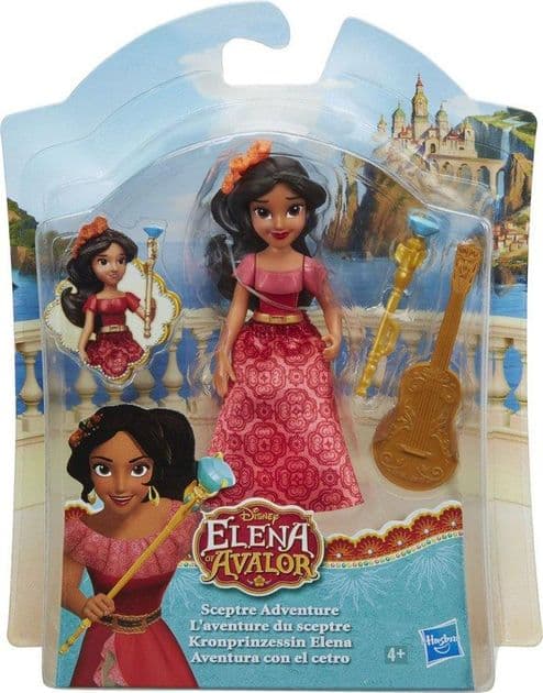 Мини кукла Елена со скипетром и гитарой Hasbro Disney Elena Of Avalor изображение 