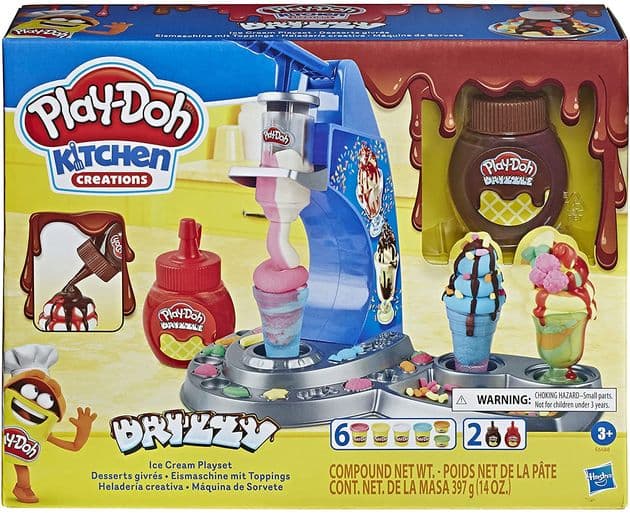 Игровой набор пластилина Мороженое с глазурью Play-Doh Kitchen Creations изображение 