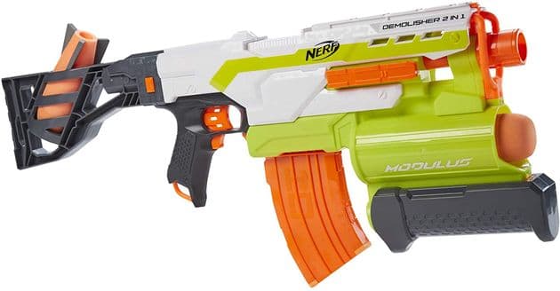 Моторизированный бластер Нерф Модулус Демолишер 2 в 1 Nerf Modulus Demolisher изображение 4