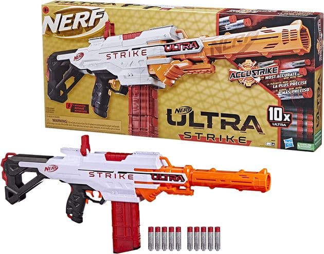 Моторизированный бластер Нерф Ультра Страйк Nerf Ultra Strike Motorized Blaster изображение 3