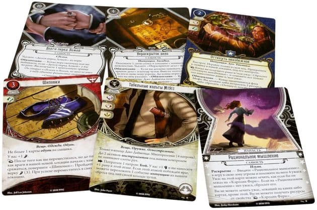 Настольная игра Ужас Аркхэма: Нарушенный круг карточная игра Arkham Horror: The Circle Undone изображение 3