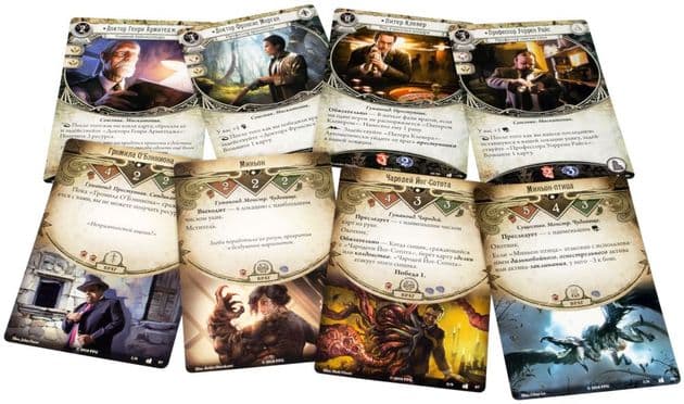 Настольная игра "Ужас Аркхэма Карточна игра: Наследие Данвича" Arkham Horror The Dunwich Legacy изображение