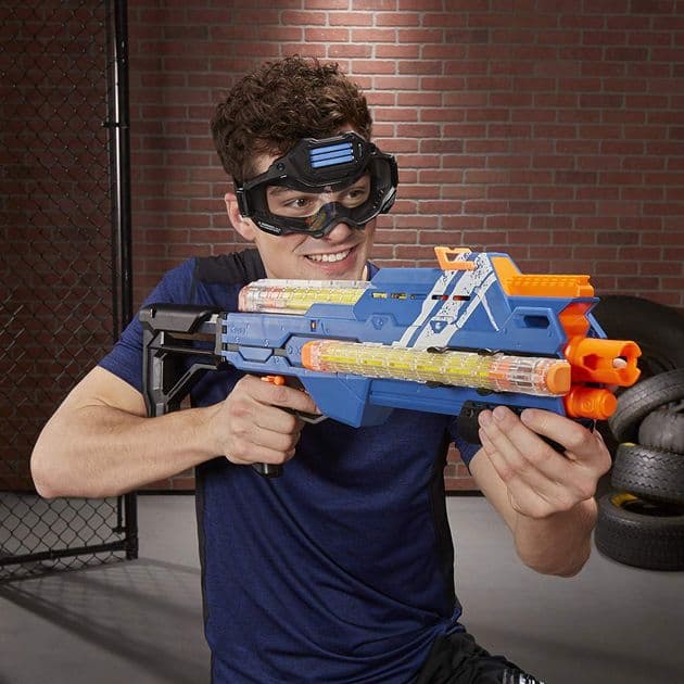 Бластер Нерф Райвал Гипноз (синий) Nerf Rival Hypnos XIX-1200 (Blue) E2901 изображение 3