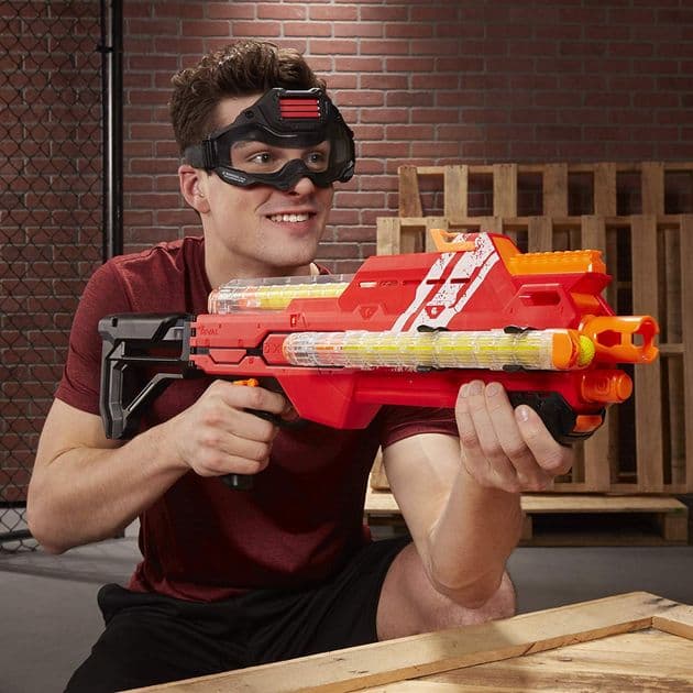 Бластер Нерф Райвал Гипноз (красный) Nerf Rival Hypnos XIX-1200 (Red) E2900 изображение 7