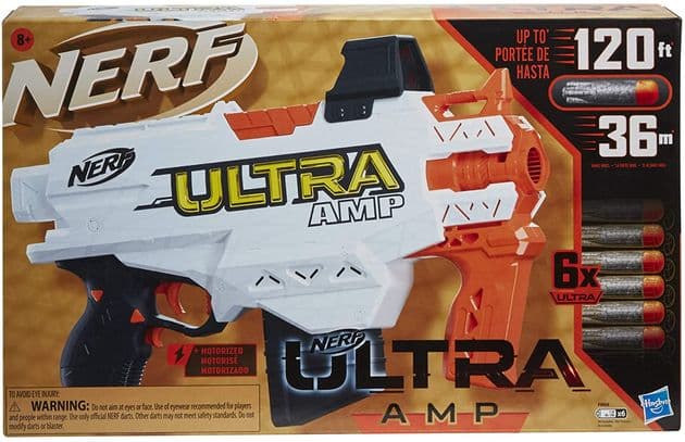 Моторизированный бластер Нерф Ультра АМП Nerf Ultra Amp изображение 1