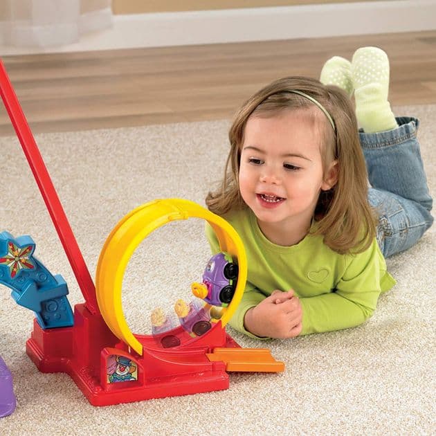 Игровой набор Парк Развлечений Fisher-Price Little People Loops 'n Swoops Amusement Park Y8854 изображение 7