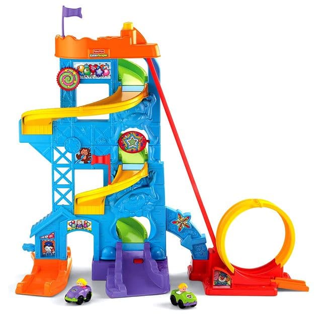 Игровой набор Парк Развлечений Fisher-Price Little People Loops 'n Swoops Amusement Park 