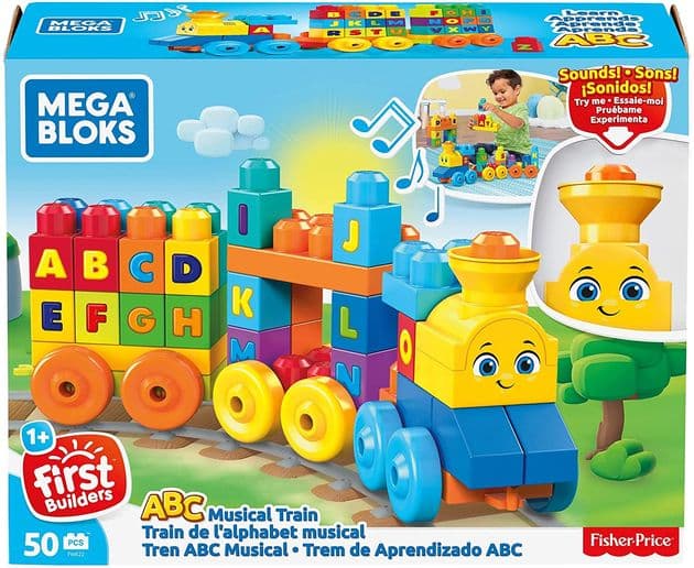 Конструктор музыкальный паровозик Mega Bloks First Builders  изображение 2