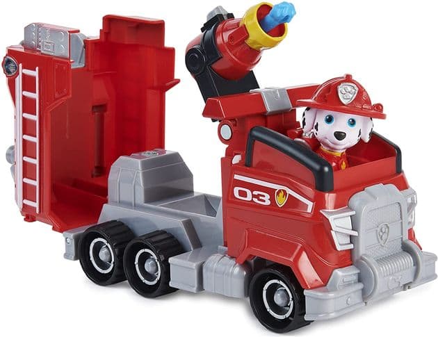 Игровой набор Пожарный автомобиль Маршала Щенячий патруль Paw Patrol Marshall’s Transforming Fire Car изображение 2